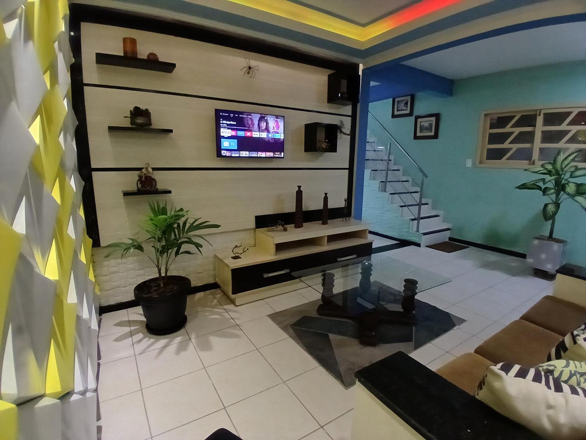 Casa 3 Quartos1Suite Com Frigobar Smart Tv Netflix Ar-Condicionado 캄피나그란데 외부 사진